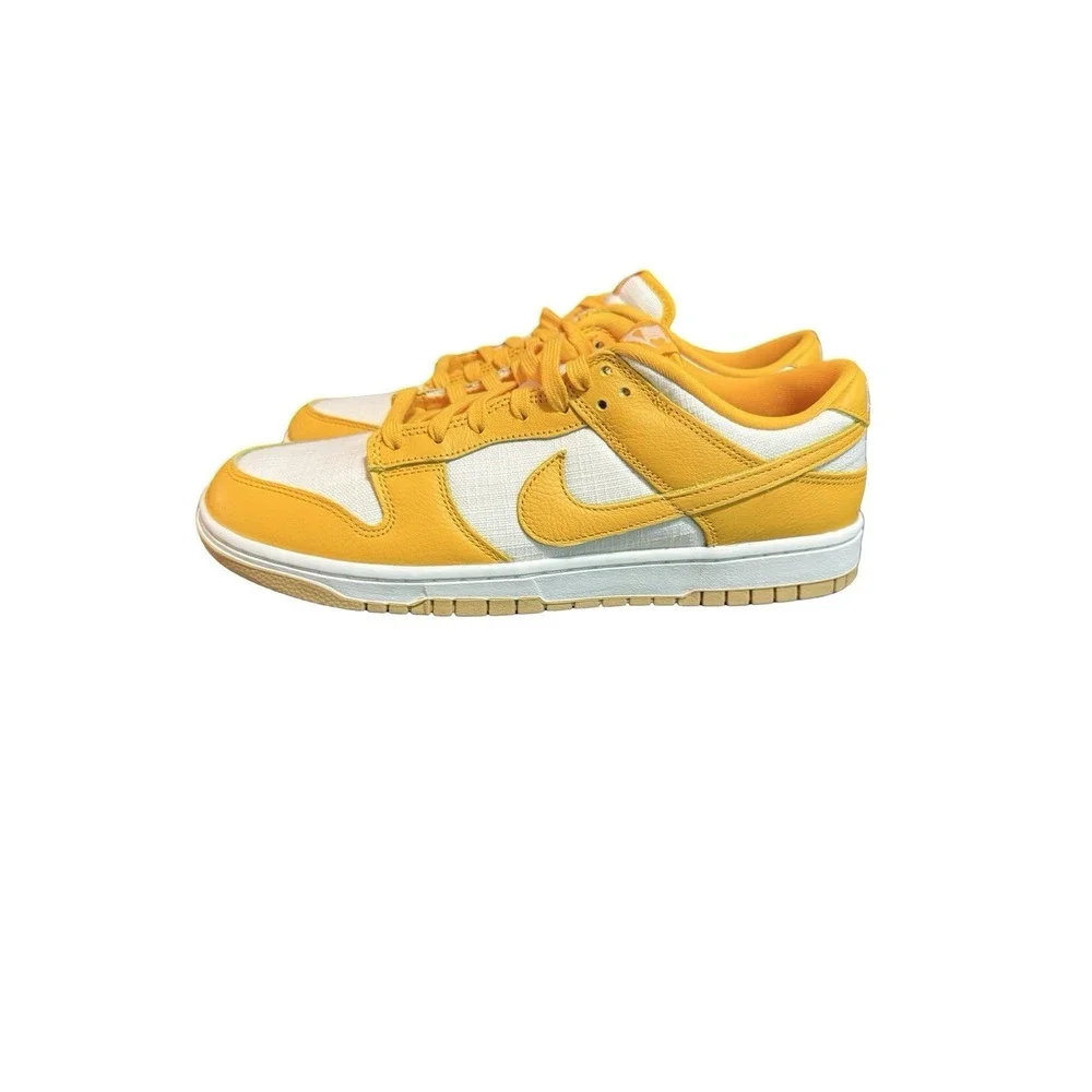 Nike - Dunk Low 'University Gold Soft Yellow' Shoes - New W/Out Box - Sz 11